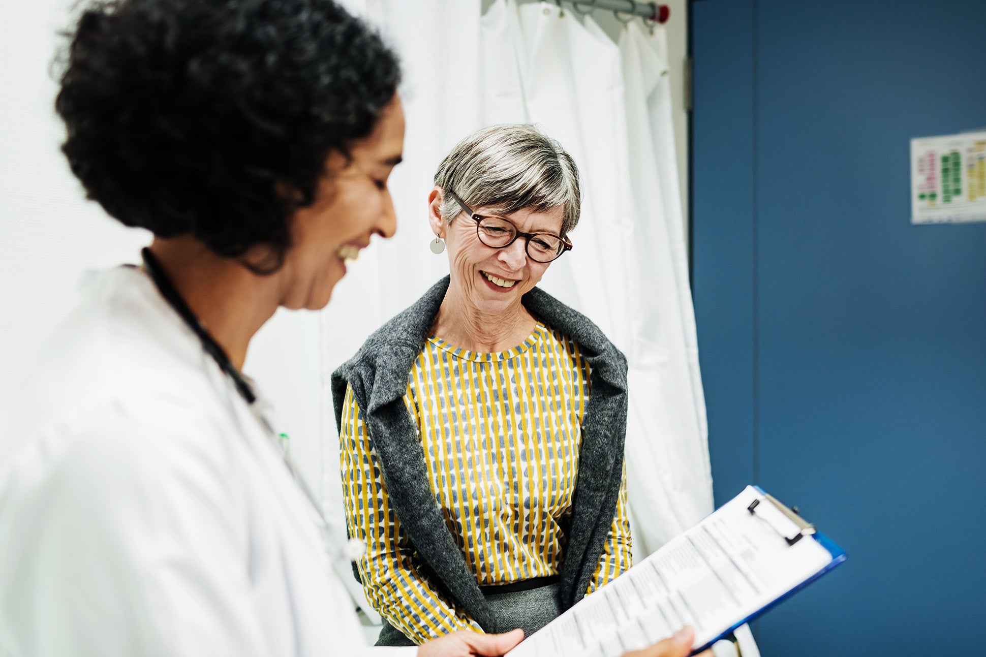 doctor with patient