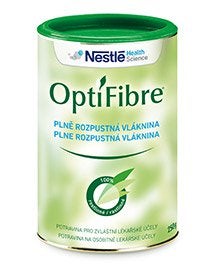 rozpustná vláknina OptiFibre přírodní řešení zácpy - 250 g